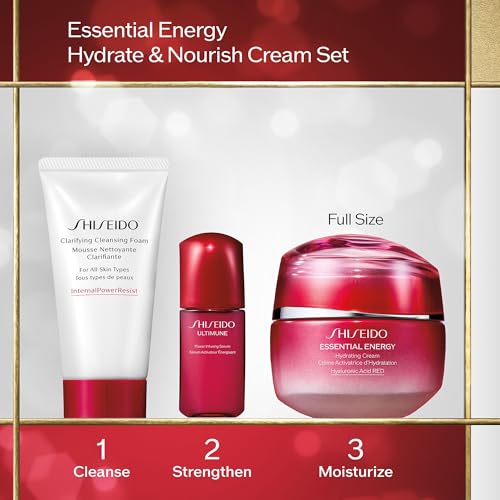 image for Shiseido Hydrate & Nourish Cream Set - Clarifying Cleansing Foam (50mL