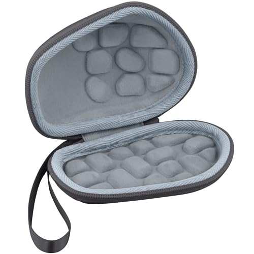 Image of co2CREA Hard Travel Case Replacement for Logitech G604 Lightspeed Wireless Gaming Mouse (Black Case)