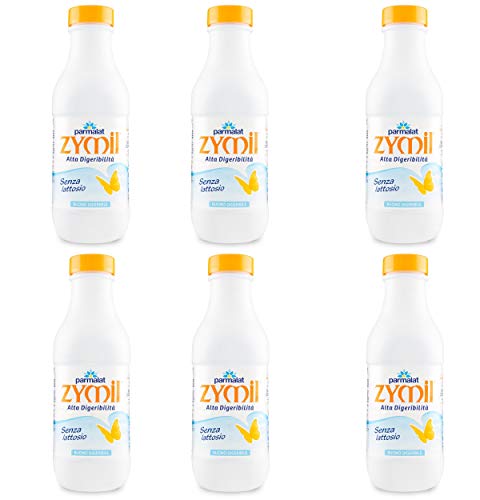 Latte UHT Zymil digeribile Parzialmente Scremato 250 ml 6 Bottiglie