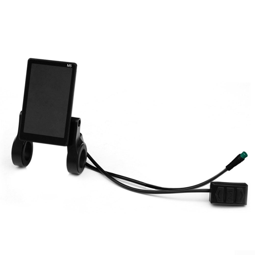 Display LCD per bicicletta elettrica, LCD-M5, 24 V-72 V, pannello strumenti per bici elettrica con protocollo OMD 2, connettore impermeabile a 5 pin, schermo a colori che mostra velocità e livello