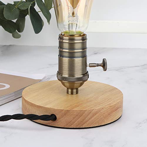 Shanrya Portalampada rotondo leggero in alluminio