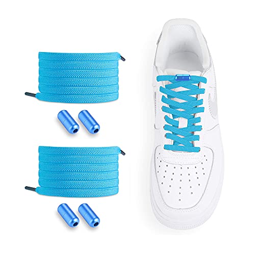 HXAYR No Tie Shoelaces, (3 Pairs) Elastic Shoe Laces for Adults Sneakers, Shoe Lace Replacements Tieless Shoe Laces for Kids Shoes