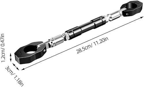 Miniatura 7 de VICASKY 1 unid motocicleta equilibrio barra manillar motocicleta accesorios para modificación diseño moderno material duradero