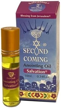 Ein Gedi - Israel Original Second Coming Anointing Oil - 0.34 Fl.Oz (10ml) (Lion of Judah)