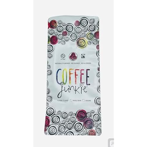 Coffee Junkie- Organic-Vanilla Bean Ice Cream 3lb Whole Bean Coffee Cover