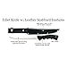 Rada Cutlery Fillet Knife – Stainless Steel Blade with Leather Scabbard and Rubber Handle, 12-1/4 Inch