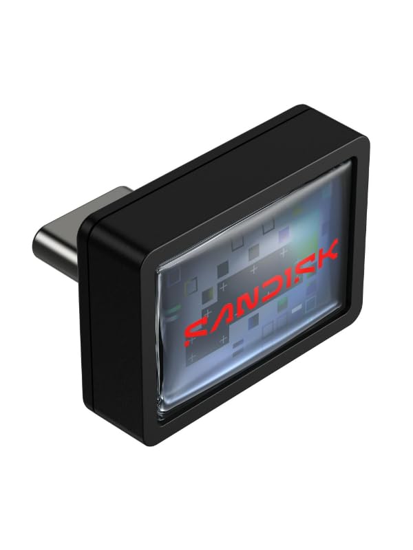 Image of SANDISK 256GB Extreme Fit USB-C Flash Drive - Up to 400MB /s Read speeds, USB 3.2 Gen 1, USB Type-C - Plug-and-Stay Storage - Black - SDCZ530-256G-G46