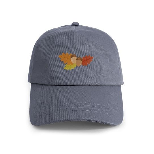 CafePress Acorn Leaves Adjustable Baseball Cap