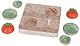Kerbl Pet Denk- und Lernspielzeug Veggie, Für Kaninchen und Hasen, Zwei Schwierigkeitsstufen, Reduziert Stress, Natur, 15x15x6 cm