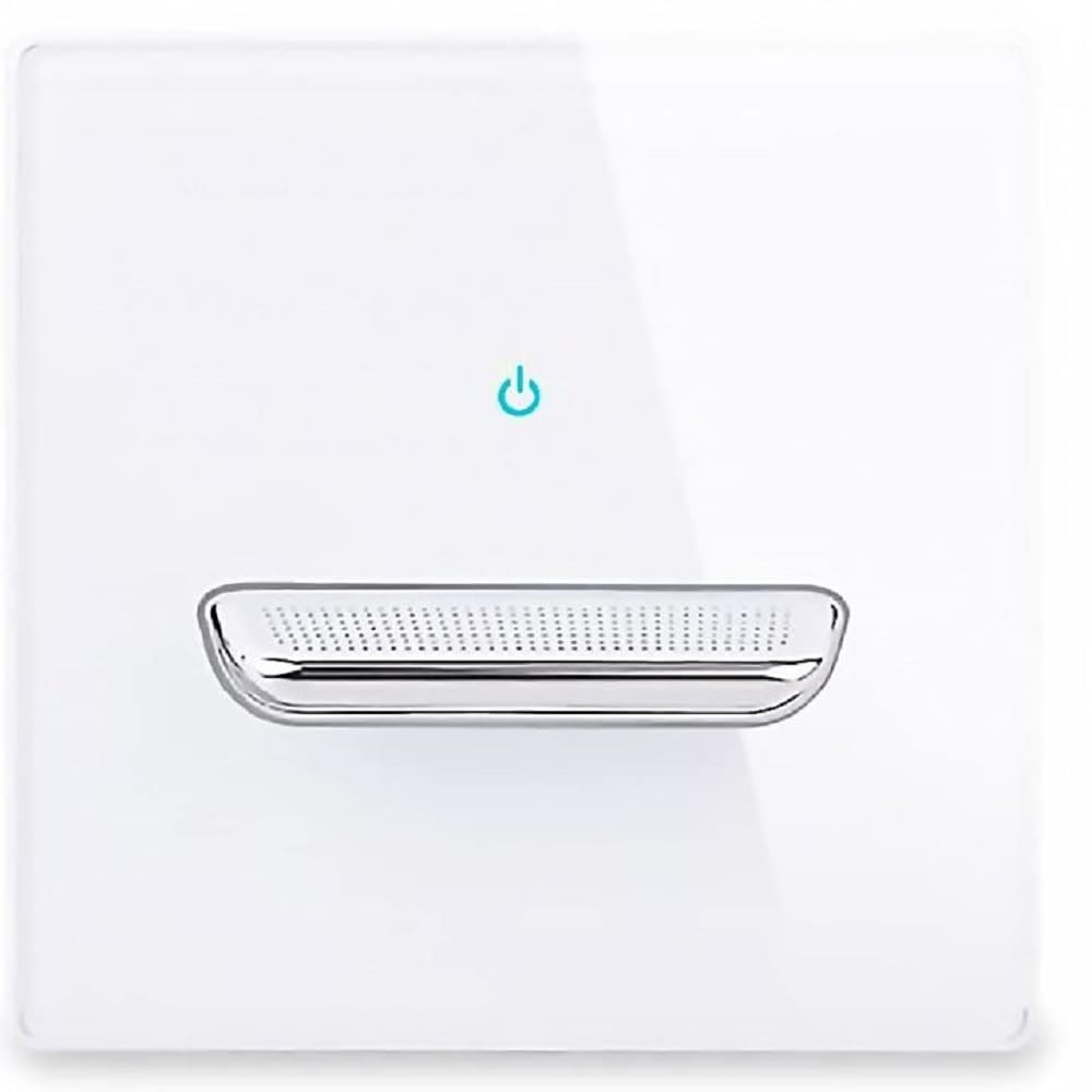 YHK 2 Way Toggle Switch with LED Indicator, 3 Pin, 220V, Plastic Lever, Easy Wiring, Electrical Toggle Switch for Home Lighting (WHITE-2WAY)