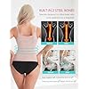 LODAY Waist Trainer Corset for Women Tummy Control Sport Workout Body Shaper Black