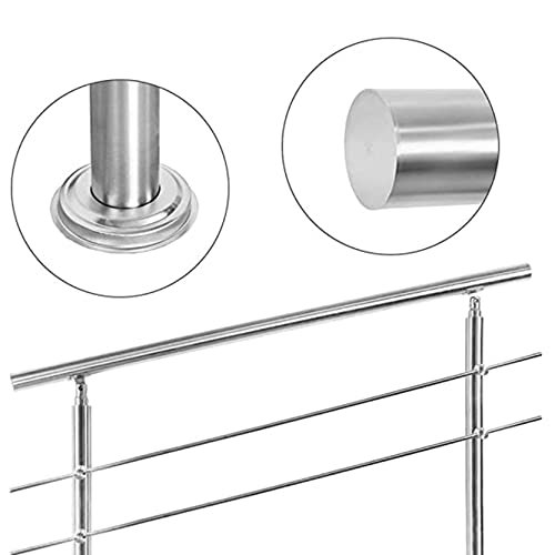 Garde-corps en acier inoxydable design épuré pour escalier - 3