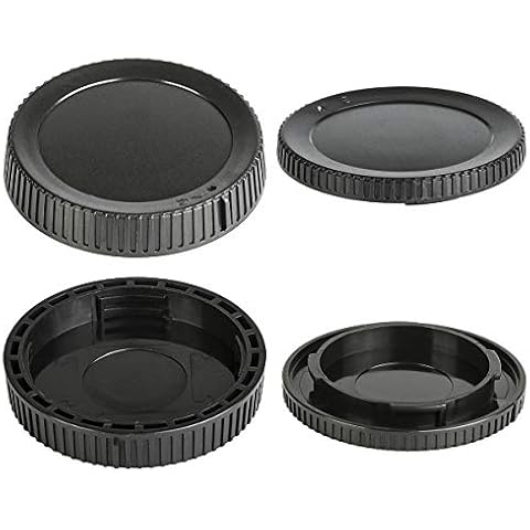 Front Body Cap & Rear Lens Cap Cover for Nikon Z9 Z7II Z6II Z7 Z6 Z5 Z50 kit Z Mount Lens (2 Pack) Cover