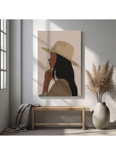 Affiche sur toile pour chambre à coucher zen et chaleureuse - 5
