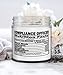 Funny Compliance Officer Candle Nutrition Facts 9oz Vanilla Scented Candles Soy Wax