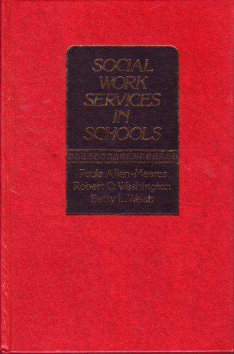 Social Work Services in Schools (Prentice-Hall ... 0138196656 Book Cover