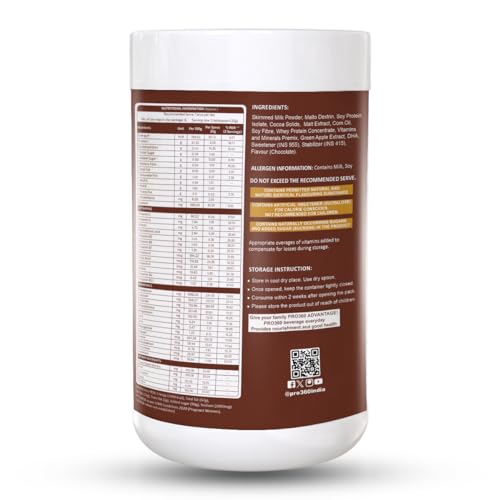 Image of PRO360 Mom-Pro Nutritional Supplement For Pregnant & Lactating Women Complete Maternal Nutrition During Pregnancy With Protein, Dha, Vitamins, Minerals Swiss Chocolate Flavor, 200 Gm