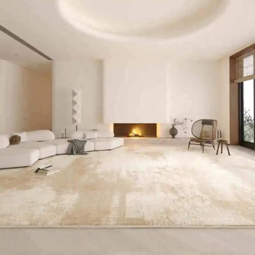 Tapis de salon moelle et doux tapis lavable grande surface E - 2