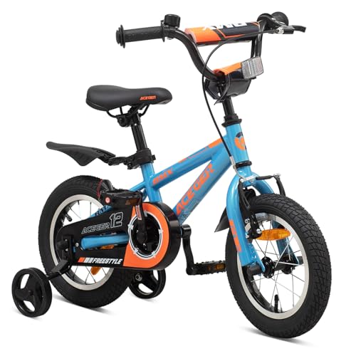 Image of ACEGER Kids Bike for Ages 2-12 Years Old Boys Girls and Toddler, 12 14 16 18 Inch Children Bicycle with Training Wheels, 20 Inch Bike with Kickstand, Multiple Colors.
