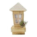 imagenes de faroles navideños con botellas plasticas Caracterizado por una sólida estructura de madera con iluminación interior y ventanas de plástico semitransparente. No necesita toma eléctrica, funciona con pilas (2 pilas AA 1,5 R6) con botón de encendido ON/OFF.