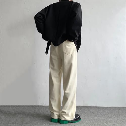 Men Jeans Oversized Wide Leg Jeans Streetwear Loose Straight Denim Pants Trousers3