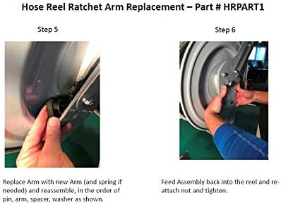 Primefit HRPART1 Locking Cam and Spring assembly - Replacement part for Primefit HRRUB380503 Air Hose Reel