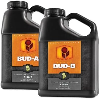 Heavy 16 Auto Nutrients 2-Pack Gallons (Part A 4L & Part B 4L, 8L Total)