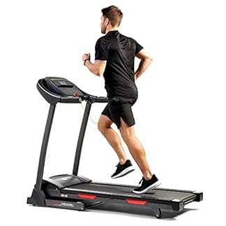 Sunny Health & Fitness SF-T7705SMART: Premium Smart Treadmill with Auto-Incline and Pulse Sensors