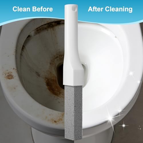 8 Pack Pumice Stone with Long Handle, Pumice Stone Toilet Bowl Cleaner — view 4