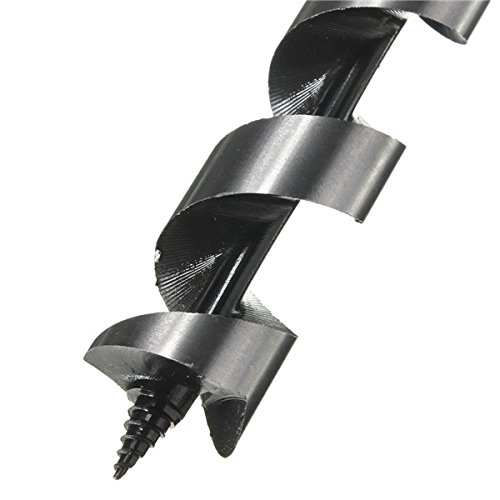 EsportsMJJ 460mm 6-28mm Vástago Hexagonal Brad Point Broca Espiral Herramienta de Perforación de Madera