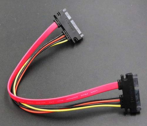 Cable SATA7 + 15p Public to Public para Disco Duro miniatura 2