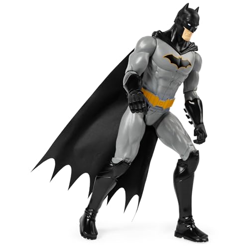 DC Comics - Figurine Batman 30 Cm - Figurine Articulée - Créez Vos Propres Combats Masqués Contre L'ennemi - Super Héros Et Super Vilain - Jouet À Collectionner - Jouet Enfant 3 Ans Et +