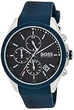 Correa azul de goma BOSS Reloj Analógico para Hombre de Cuarzo con Correa en Silicona 1513717