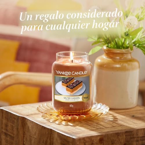 Miniatura 6 de Yankee Candle Vela perfumada | Tarro grande Salted Caramel | Velas de larga duración: hasta 150 horas | Regalos perfectos para mujeres