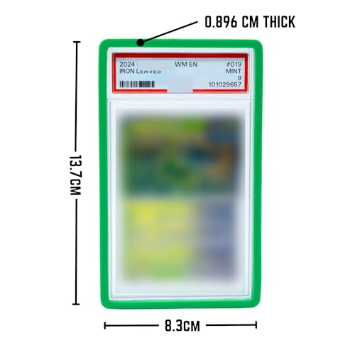 5× PSA Slab Guards – Impact-Resistant Protection System for PSA Graded Cards | Engineered Shock-Absorbing PSA Slab Protector | PSA Compatible Bumper Guard Set - White by The Collector's Hubs - Used condition - Image 5