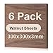 ROBOTIME Sperrholzplatte 3mm Walnuss Holzplatte Zuschnitt Nach Maß,Multiplex Platte Holz Laser Leimholzplatte Laserschnitt, CNC Router, Durchbrochenes 30CM*30CM 6 Stück Inkjet/Laser günstig Kaufen-ROBOTIME Sperrholzplatte 3mm Walnuss Holzplatte Zuschnitt Nach Maß,Multiplex Platte Holz Laser Leimholzplatte Laserschnitt, CNC Router, Durchbrochenes 30CM*30CM 6 Stück