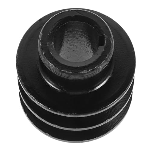 OUNONA Sturdy Gas Engine V-belt Pulley Double Pulley for Water Pumps Quick Setup