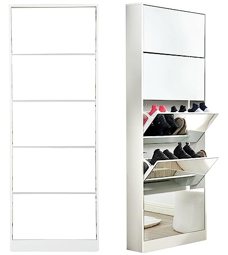 Simpolu C 5i ؐ ʔ X ho V[YbN ^ ȃXy[X C[bN t e  V[YLrlbg ~[t Sg shoes rack ֎[ (zCg)c