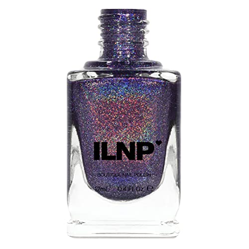 Image of ILNP Walking Home - Juicy Grape Purple Holographic Nail Polish