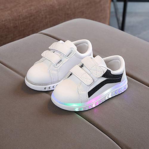 Light Up Shoes for Girls, Toddler Kids Cute Fashion Led Sneakers Little Kid Shoes Breathable Sport Walking Shoes3