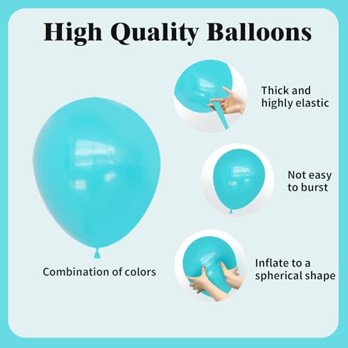 Image of Tropical Balloons Arch Kit,130Pcs Luau Balloons Different Sizes Hot Pink and Yellow Latex Balloons for Hawaiian Luau Summer Birthday Party Decorations