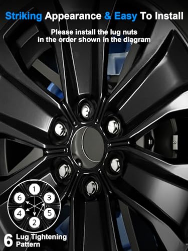 Image of 24pcs M14x1.5 Lug Nuts 19mm Hex Compatible with Chevrolet Chevy GMC