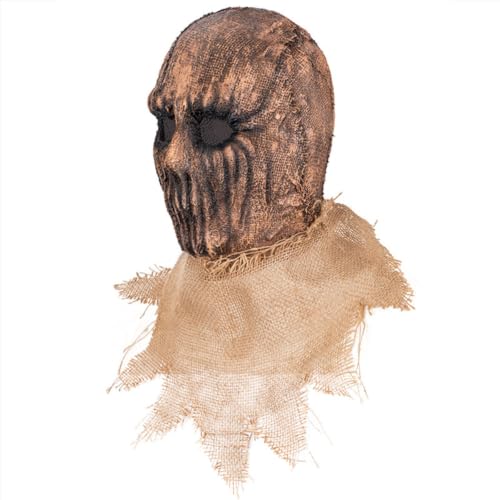 Men's Halloween Costume Masks Scary Full Head Balaclava with Eye Opening - image 8