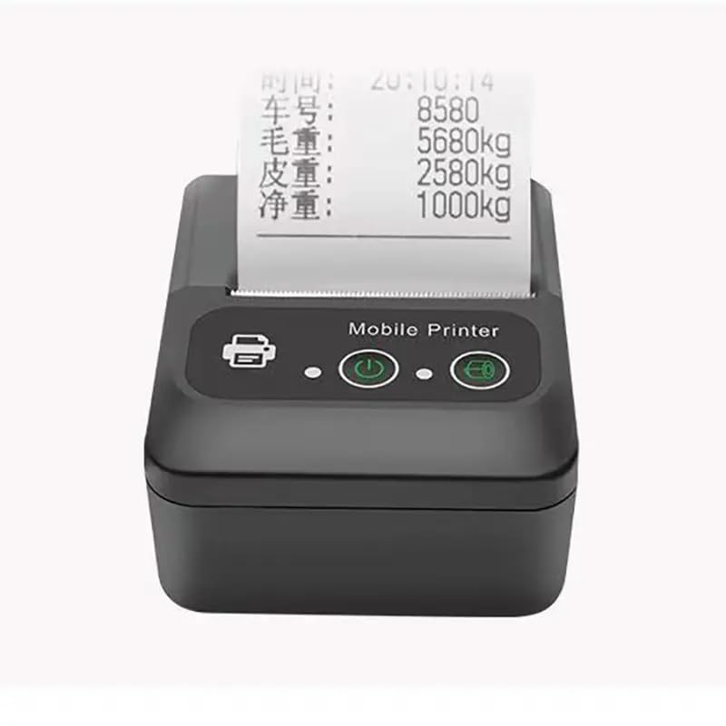Image of CPENSUS Mobile Printer, Portable Thermal Receipt Printer, Black, Wireless Bluetooth.