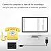 Vintage Voice Recording Guest Book Telephone – Audio Guest Book Phone for Weddings, Bridal Showers, Anniversaries & Special Events, Retro Wedding Voice Recorder,USB Rechargeable, Wedding Gift(Yellow)