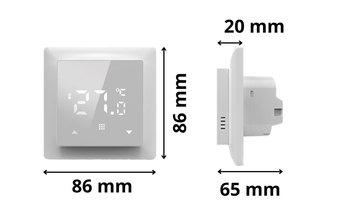 Sone Smart One Thermostat ZigBee 3.0 Tuya 16A pour Plancher Chauffant