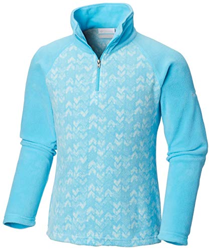 Columbia Girls' Glacial Ii Fleece Print Half Zip