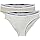 Calvin Klein Jeans Girls 2PK Bikini G80G800726, Pink (Oystergrey/Tofu), 14-16