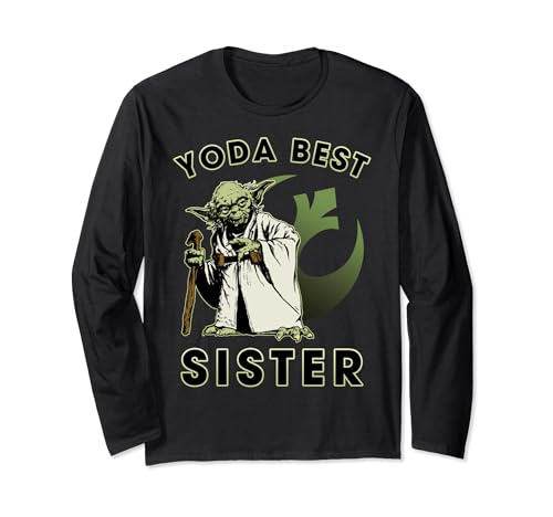 T-shirt Star Wars Rebel manches longues femme Yoda Best
