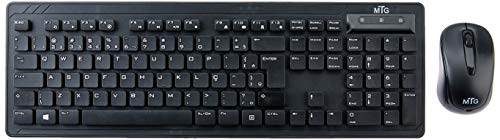 Targus COMBO TECLADO E MOUSE SEM FIO MTG PORTUGUES ABNT 2 QWERT - AKM615PTLP, PRETO